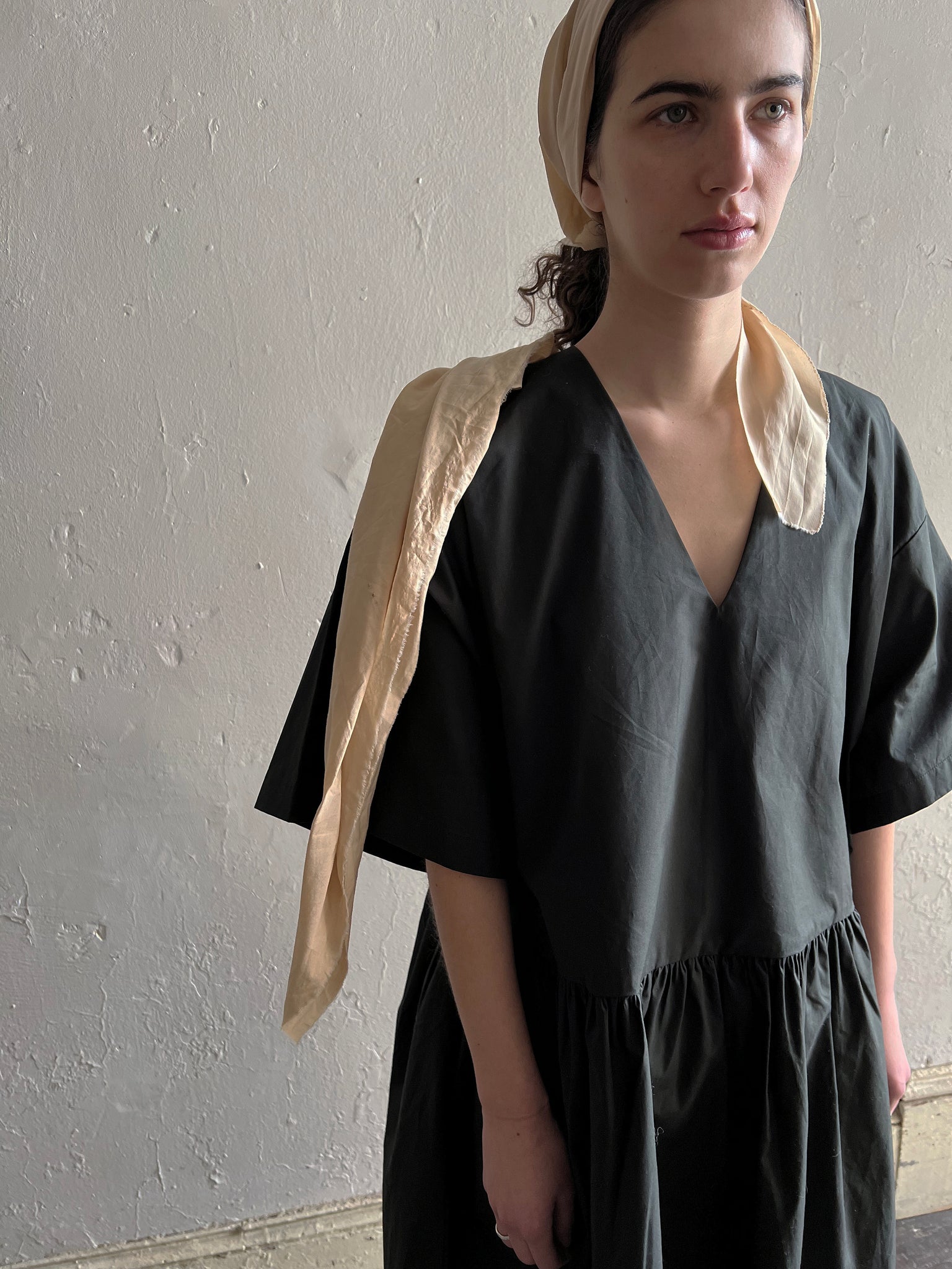 black crane jersey top dress Black Crane Women's Clothing