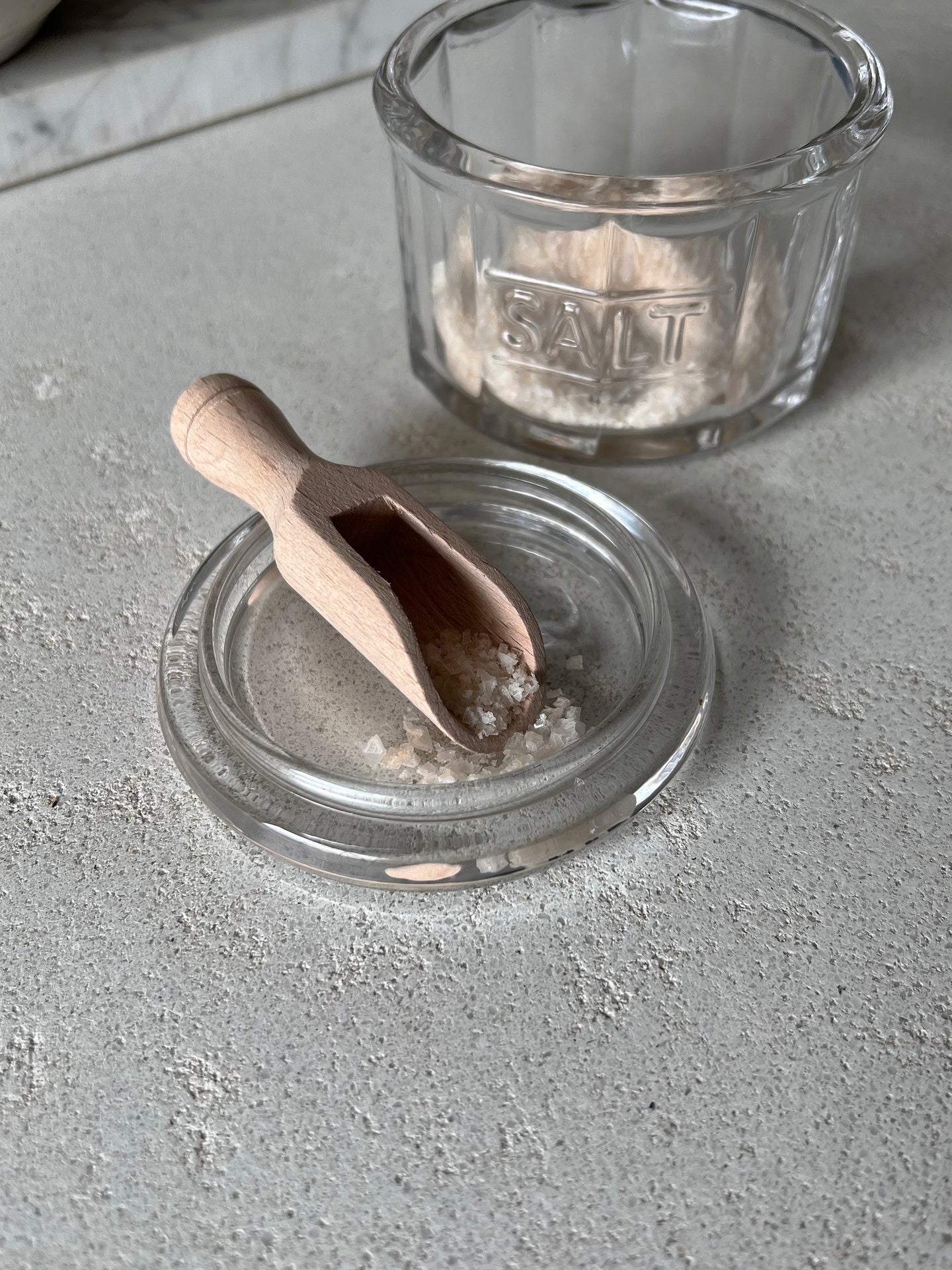 Glass Salt Cellar