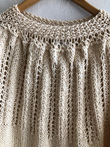 Stellapop Cotton Loose Knit Sweater